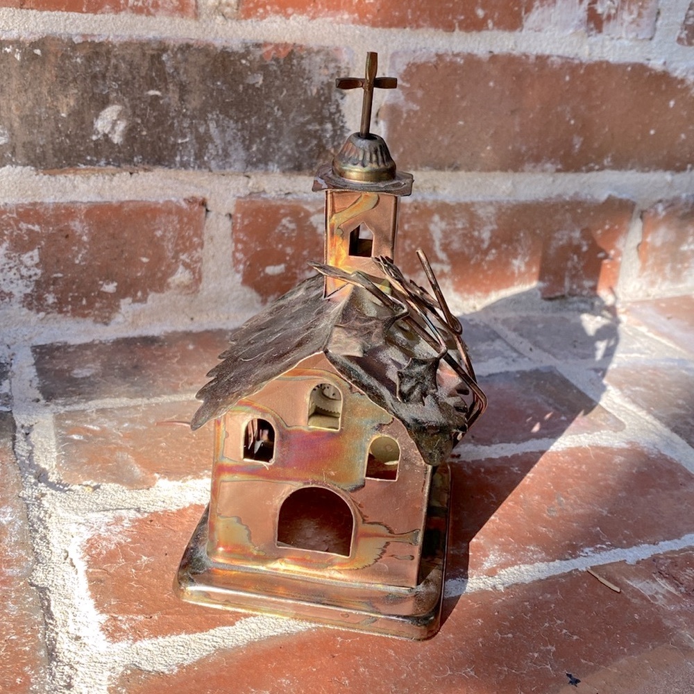 🎶Berkeley Designs 🎼Copper Tin Church Music Box